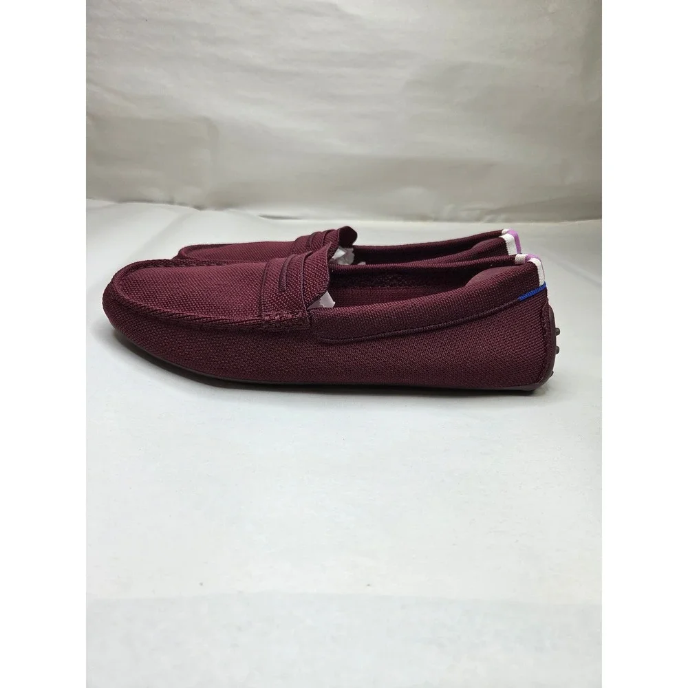 Rothy's The Driver loafers in a beautiful burgundy wine color Women's US Size 10